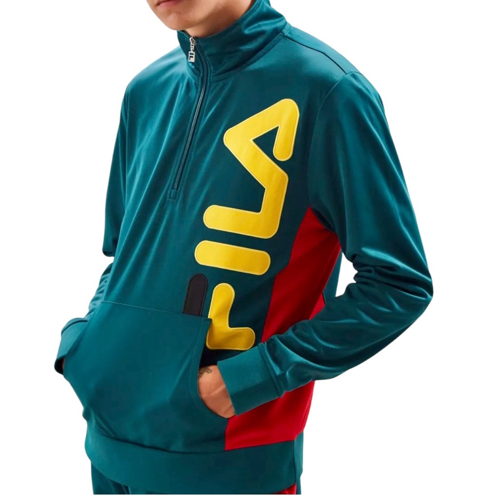 Fila BromptonGreen Quarter-zip Jacket for‎ Urban Outfitters L